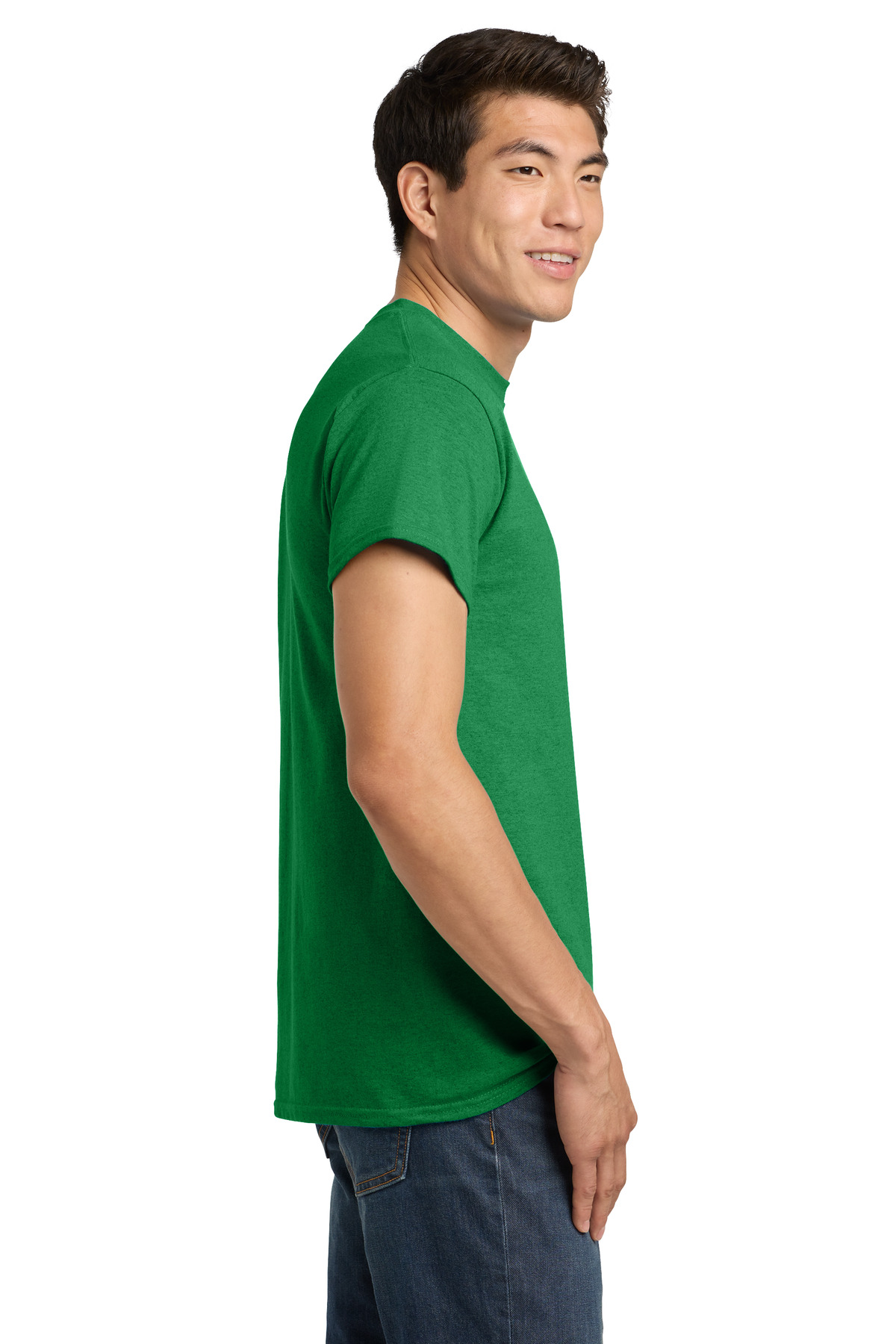 Gildan - Heavy Cotton 100% Cotton T-Shirt. 5000 - Antqu Irish Gn - Custom